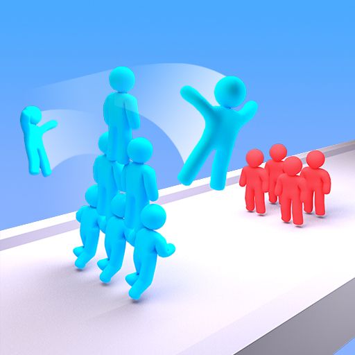 CROWD STACK RACE 3D ONLINE